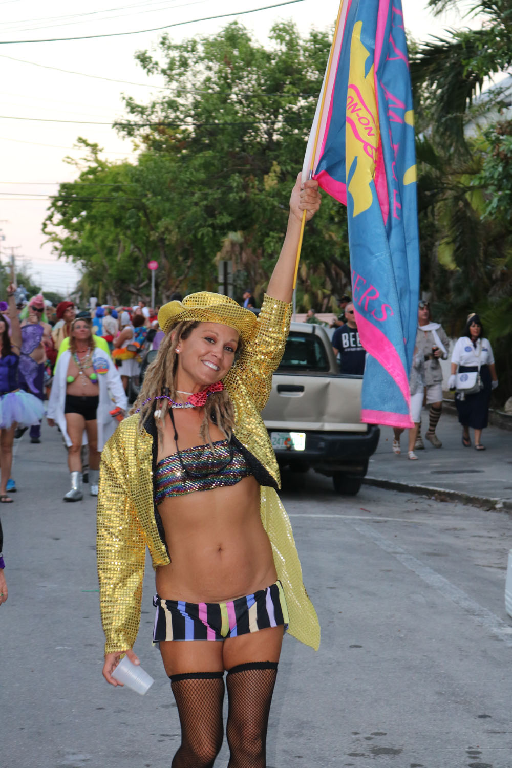 Masquerade March 2017 photo - Duval Street, Key West